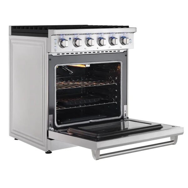 Empava 30" Freestanding Single Oven Natural Gas Range with 5 Burners- 4.5 cu.ft, EMPV-30GR10 - Image 2