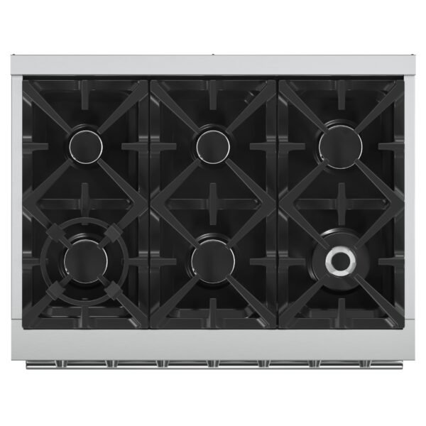 FORNO Massimo 36" 5.36 cu. ft. Freestanding Gas Range with 6 Burners, FFSGS6239-36 - Image 11